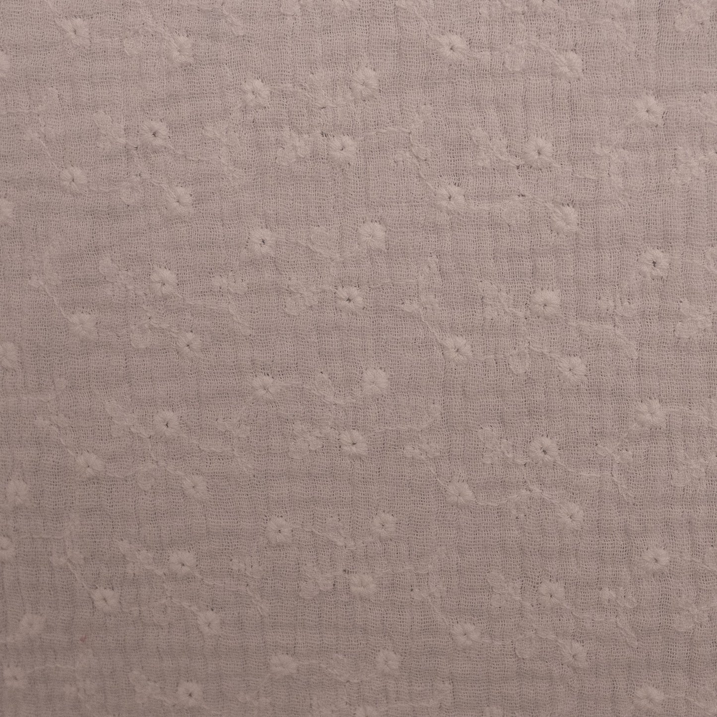 Tissu Double Gaze Brodé - 001