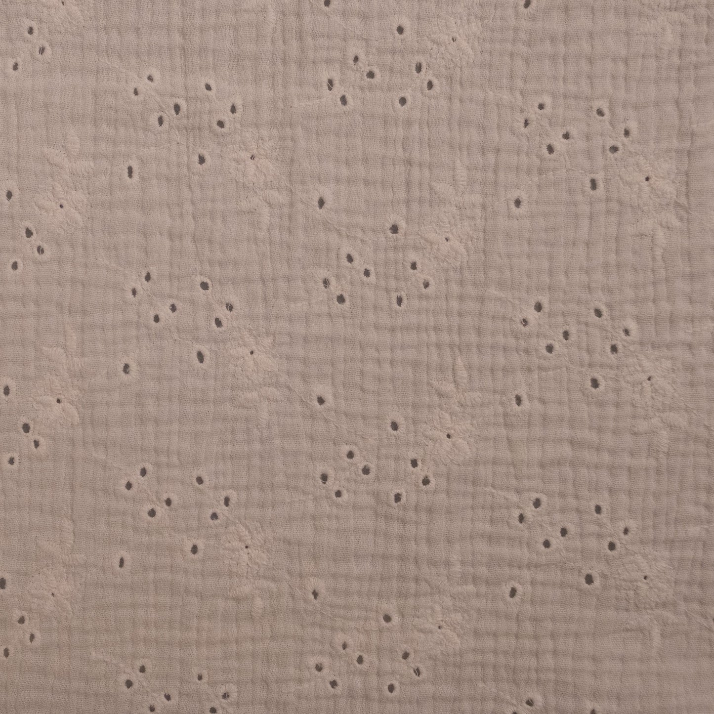 Tissu Double Gaze Brodé - 004