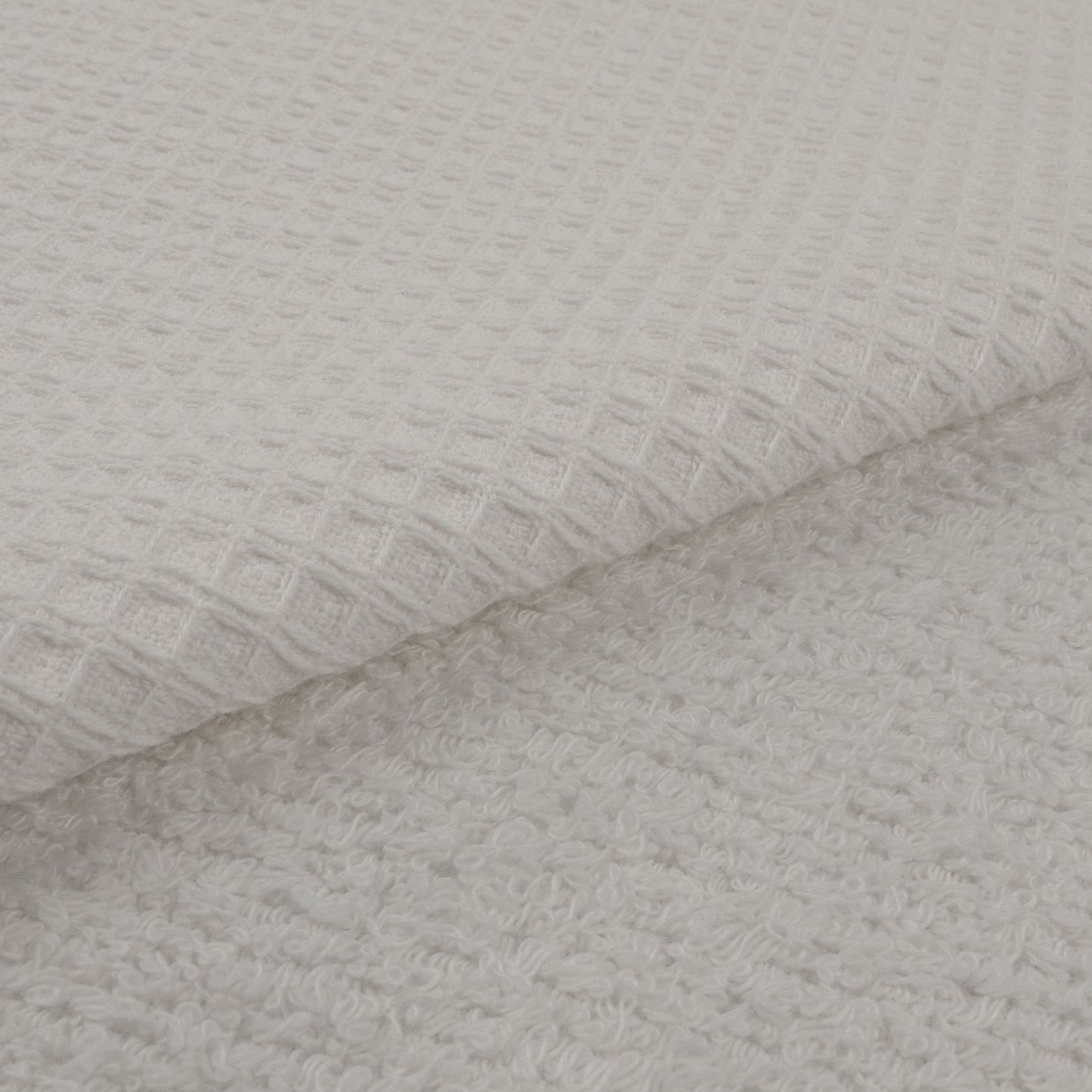 Tissu Nid D'abeille Reversible Eponge - 001