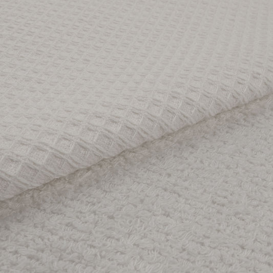 Tissu Nid D'abeille Reversible Eponge - 001