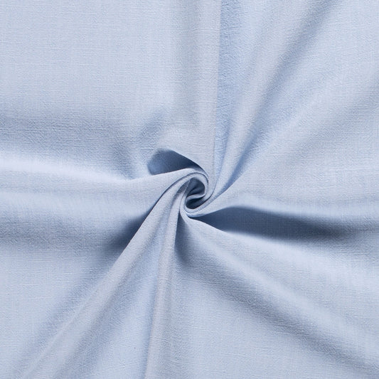 Tissu Lin Lavé - Ice Blue
