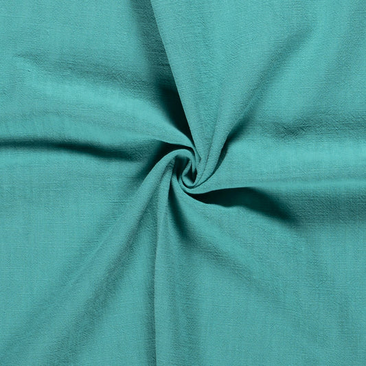 Tissu Lin Lavé - Jade