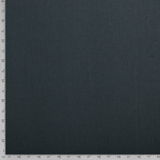Tissu Lin Lavé - Night Blue