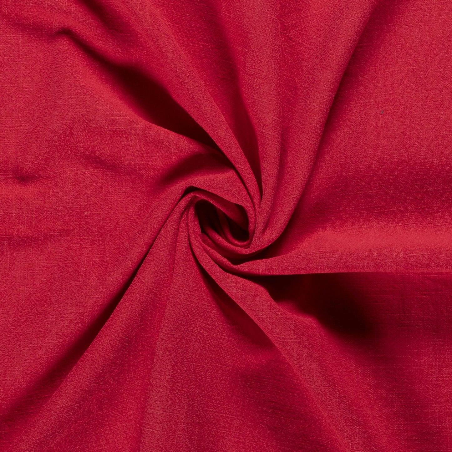 Tissu Lin Lavé - Red