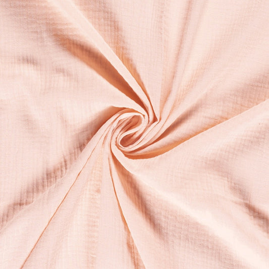 Tissu Double Gaze - Tender Peach
