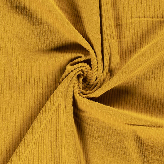 Tissu Velours Côtelé - Curry
