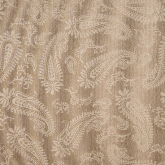 Tissu Velours Côtelé Impression Cachemire - 052