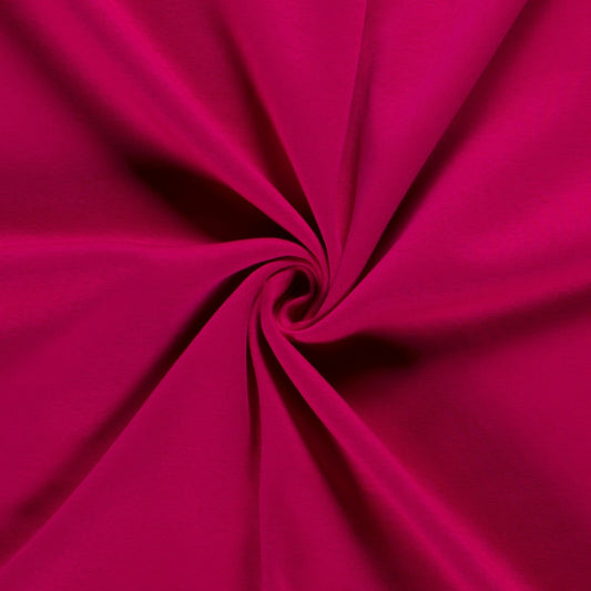 Tissu Molleton Sweat - Fuchsia