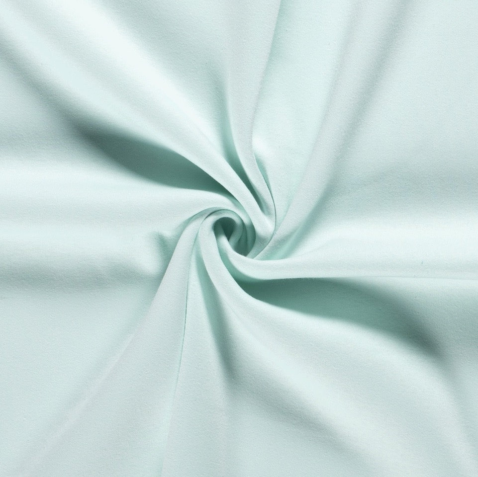 Tissu Molleton Sweat - Misty Jade