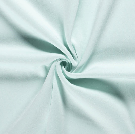 Tissu Molleton Sweat - Misty Jade