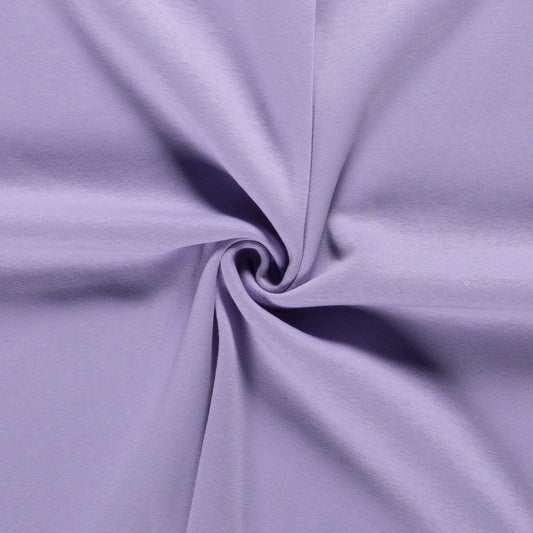 Tissu Molleton Sweat - Lilas