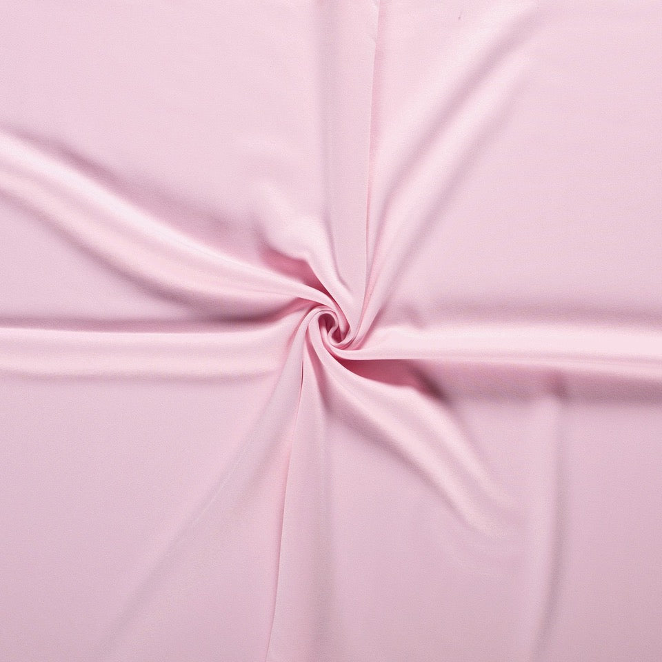 Tissu Molleton Sweat - Baby Rose