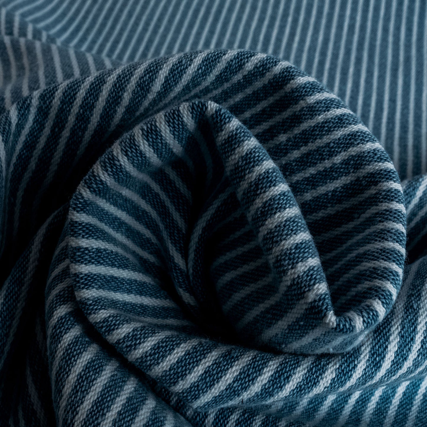 Tissu Jean Rayé - 0658060