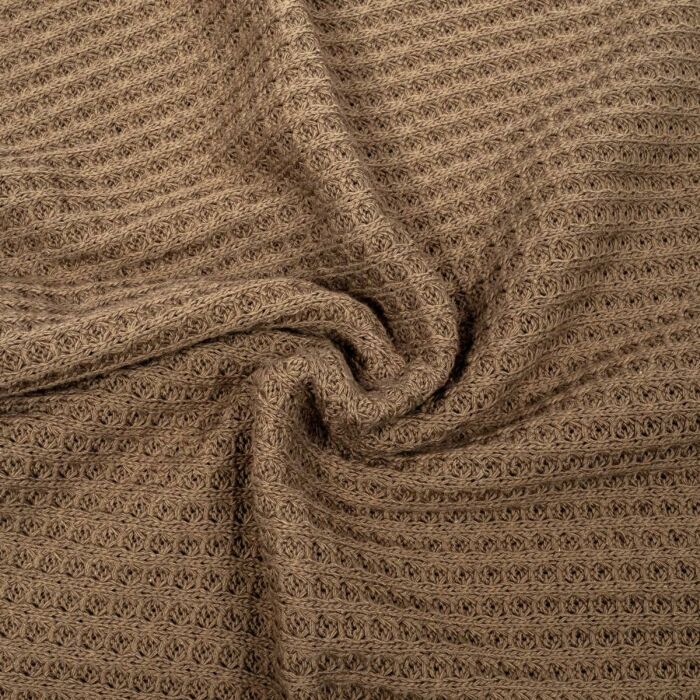 Tissu Maille Pull Waffle Big Knit - 170