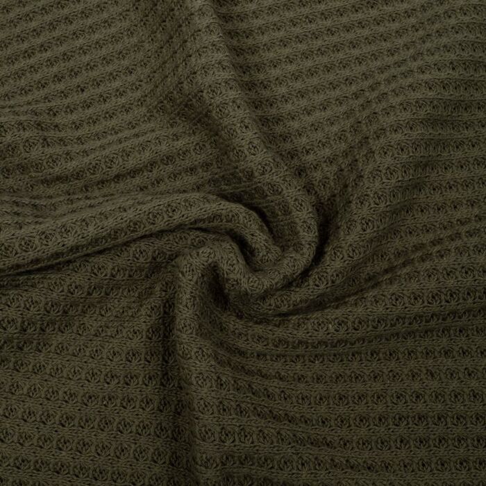 Tissu Maille Pull Waffle Big Knit - 215