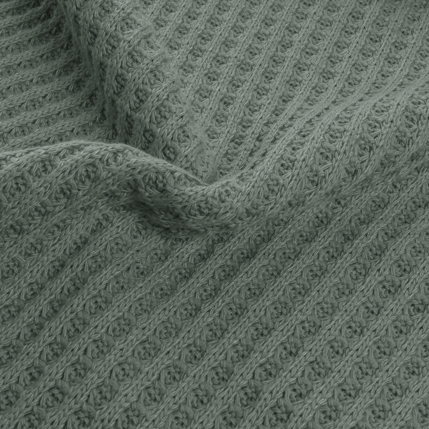 Tissu Maille Pull Waffle Big Knit - 320