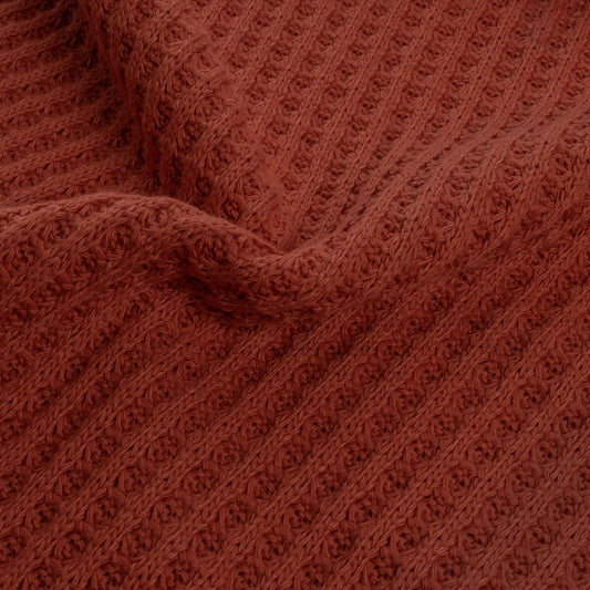 Tissu Maille Pull Waffle Big Knit - 454