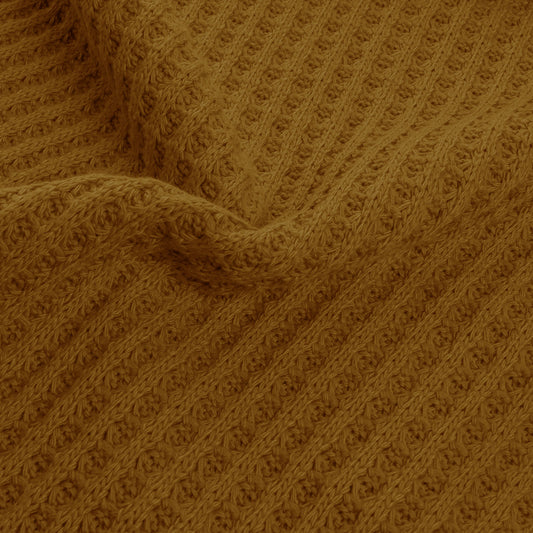 Tissu Maille Pull Waffle Big Knit - 570