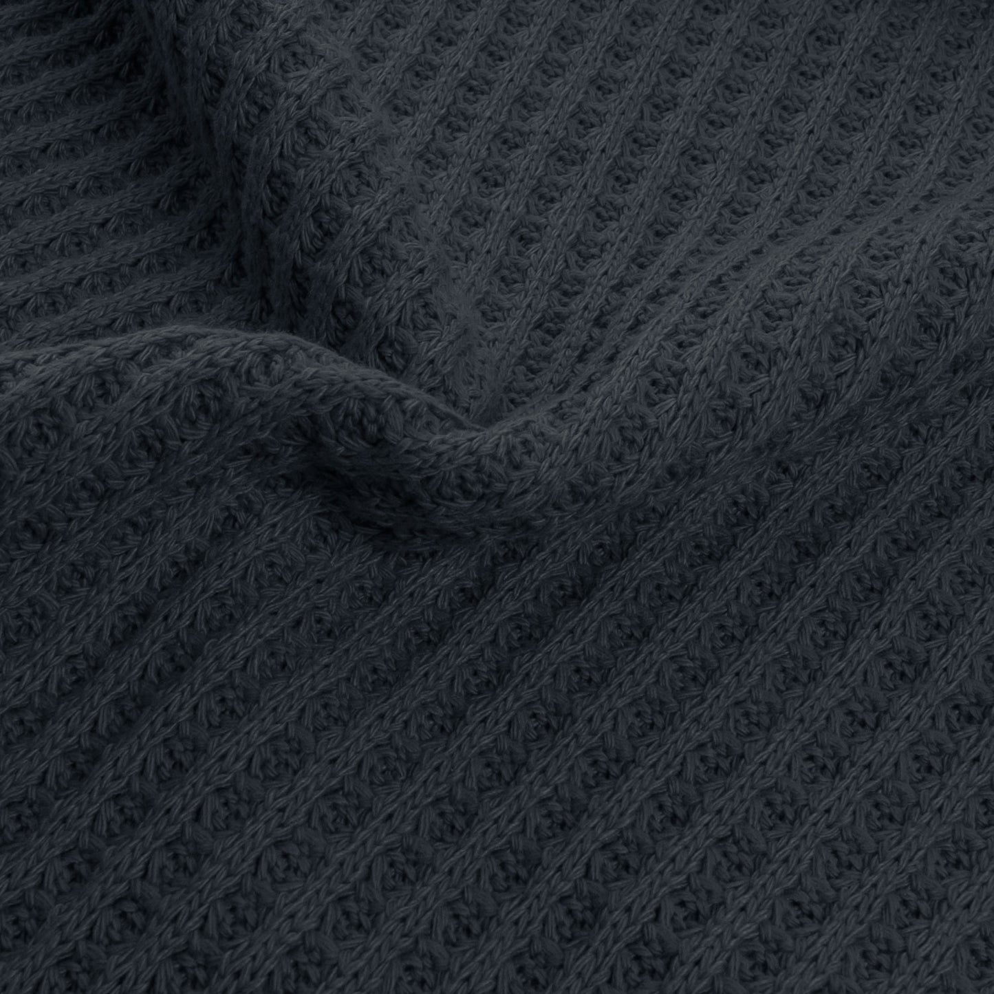 Tissu Maille Pull Waffle Big Knit - 695