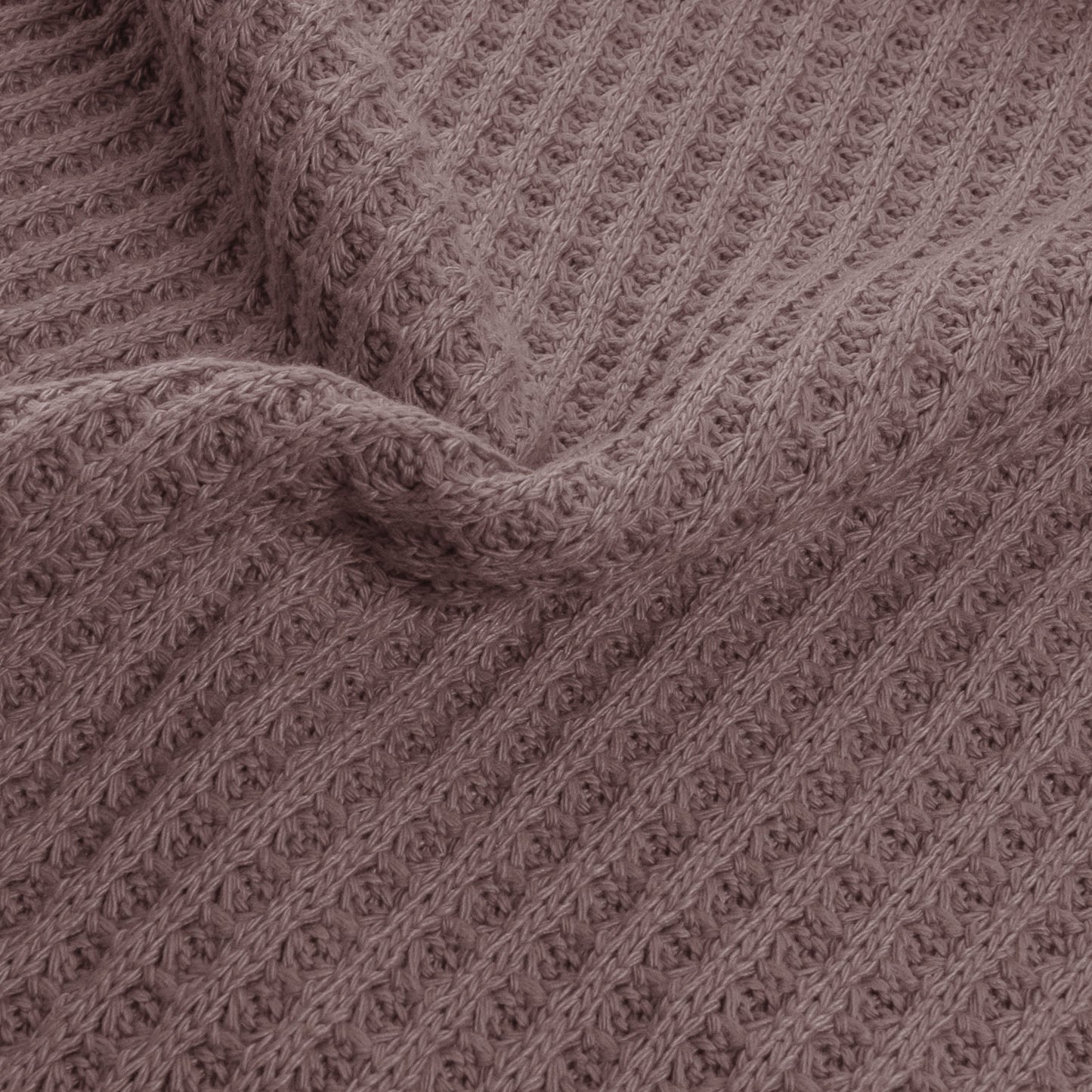 Tissu Maille Pull Waffle Big Knit - 820