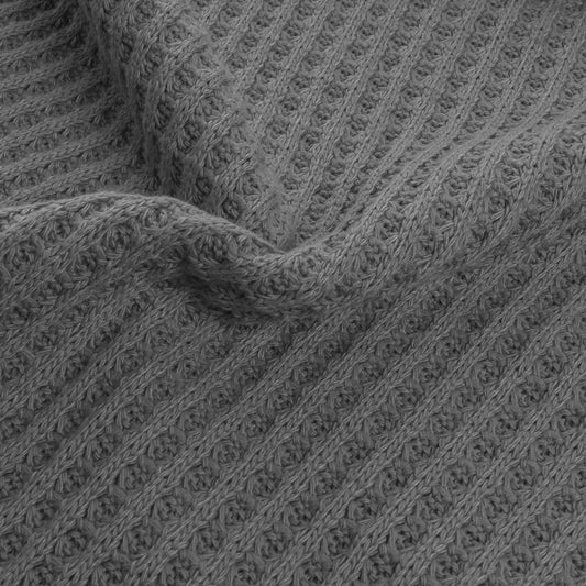 Tissu Maille Pull Waffle Big Knit - 970