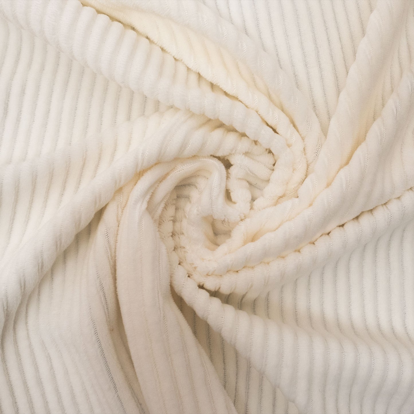 Tissu Velours Eponge Rayure - 020
