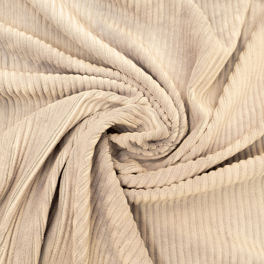 Tissu Velours Eponge Rayure - 025