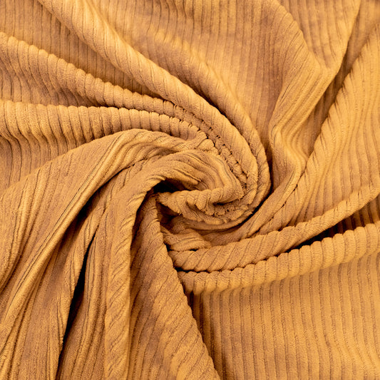 Tissu Velours Eponge Rayure - 090
