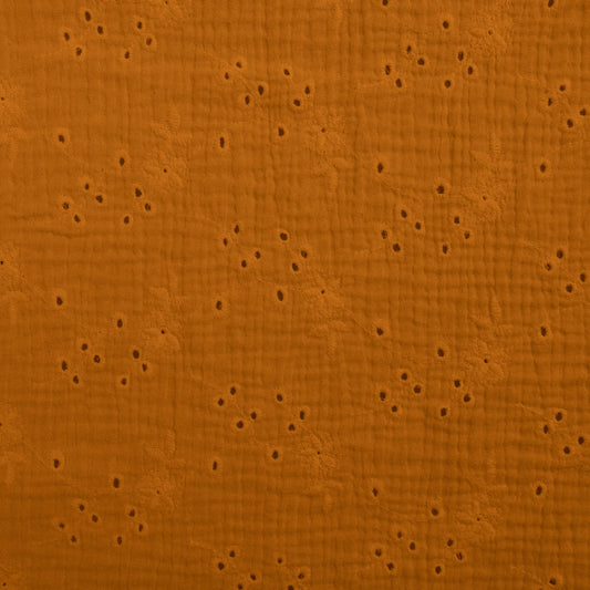 Tissu Double Gaze Brodé - 578