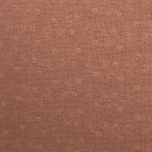 Tissu Double Gaze Brodé - 820