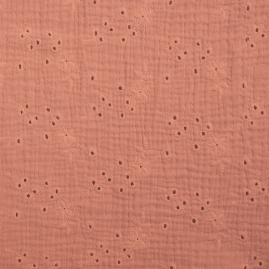 Tissu Double Gaze Brodé - 824