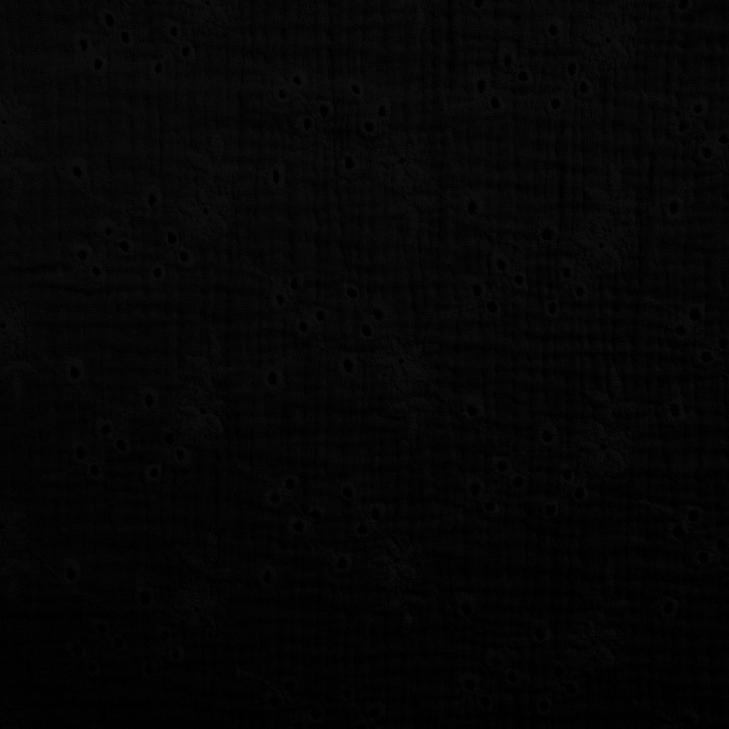 Tissu Double Gaze Brodé - 999
