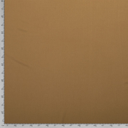 Tissu Crêpe Polyester Viscose Elasthanne - Tan