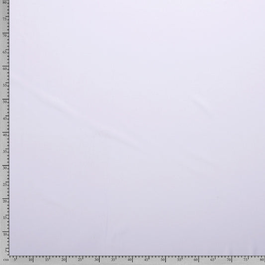 Tissu Crêpe Polyester Viscose Elasthanne - White