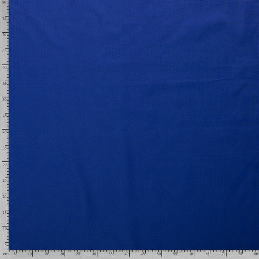 Tissu Cretonne Uni - Kobalt