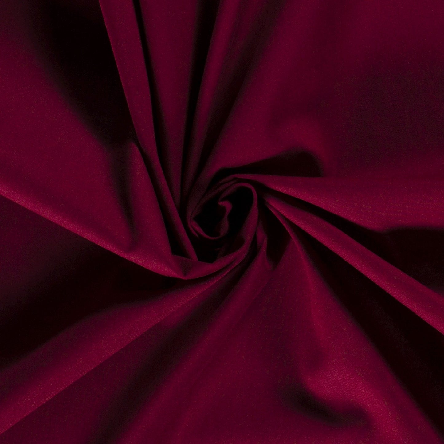 Tissu Cretonne Uni - Burgundy