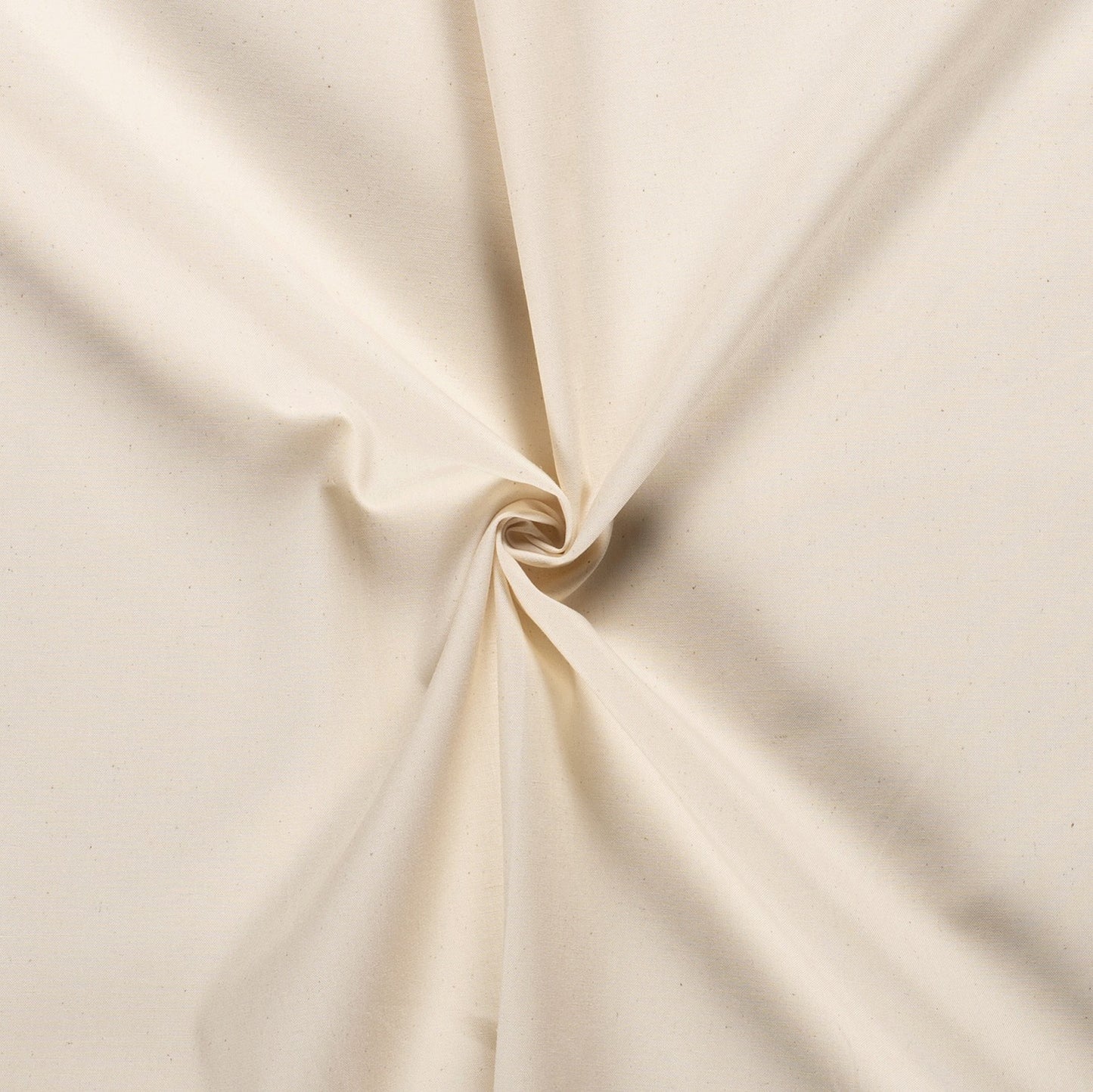 Tissu Cretonne Uni - Ecru