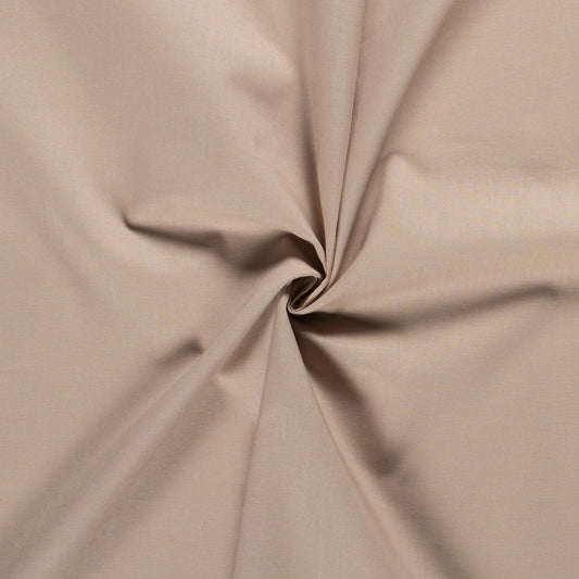 Tissu Cretonne Uni - Sand