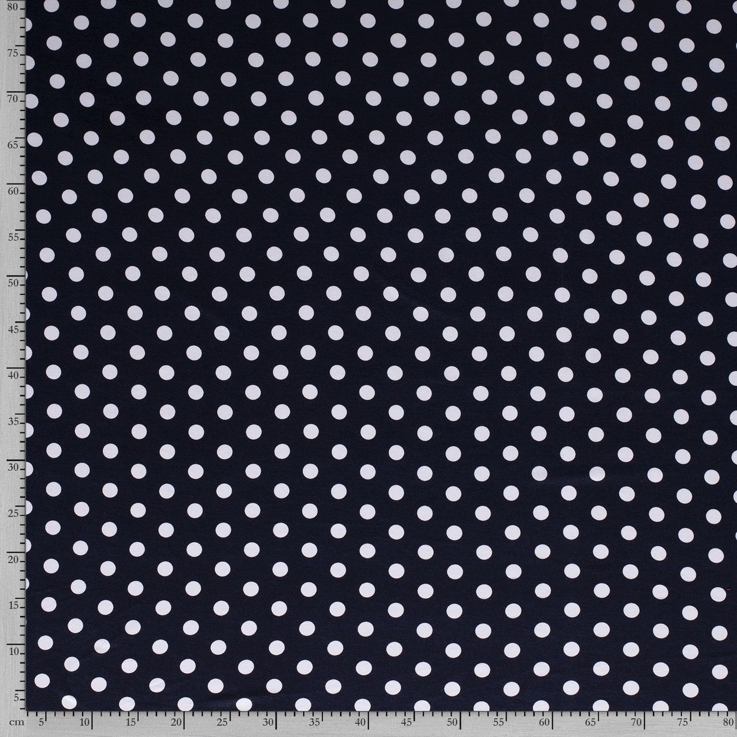Tissu Jersey Viscose Elasthane Imrpime Gros Pois - 008
