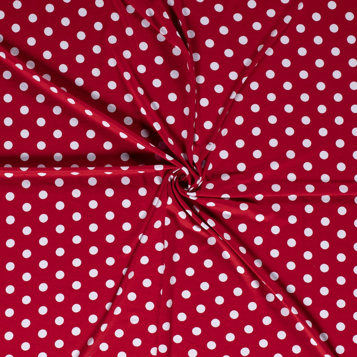 Tissu Jersey Viscose Elasthane Imrpime Gros Pois - 015