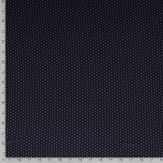 Tissu Jersey Viscose Eslasthane Imprime Pois - 008