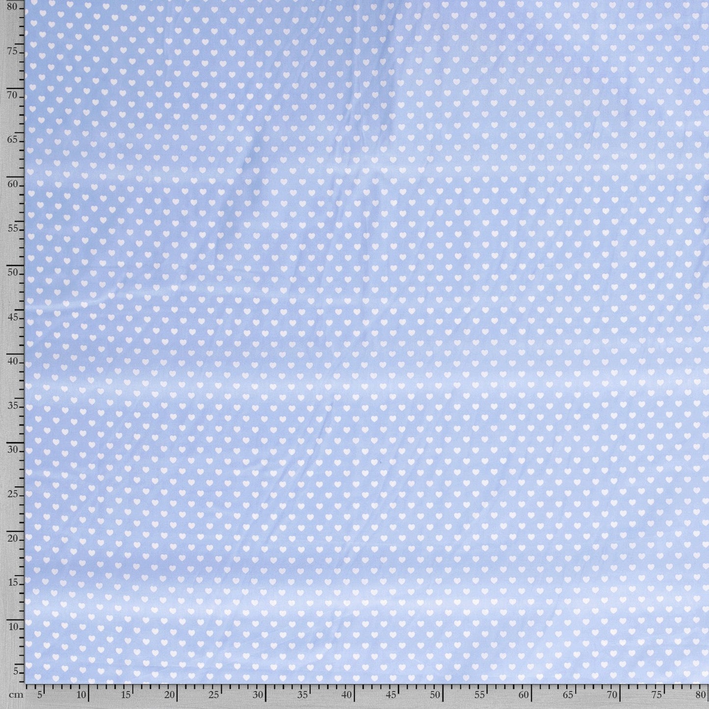 Tissu Popeline Coton Imprimé Cœur - 002