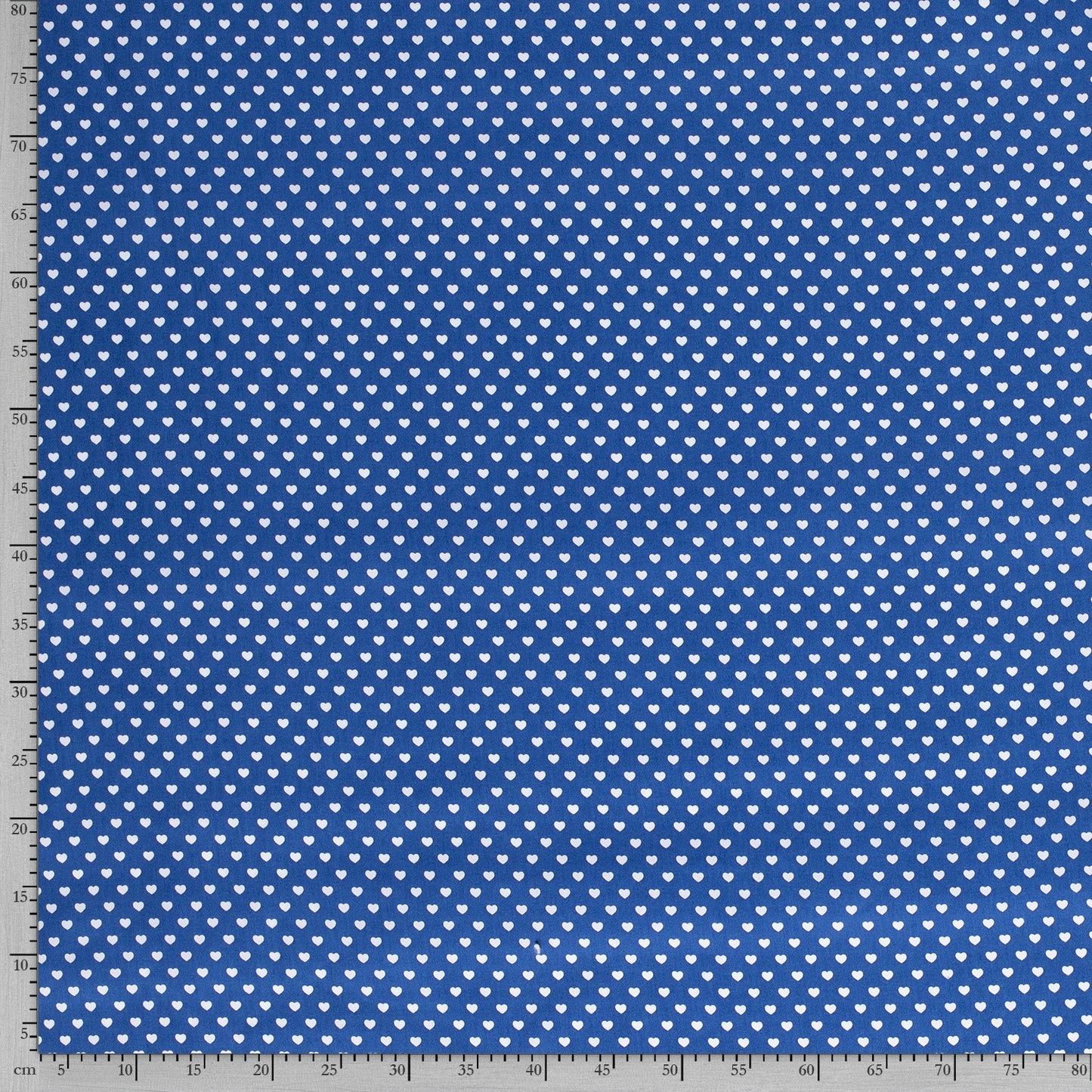 Tissu Popeline Coton Imprimé Cœur - 005