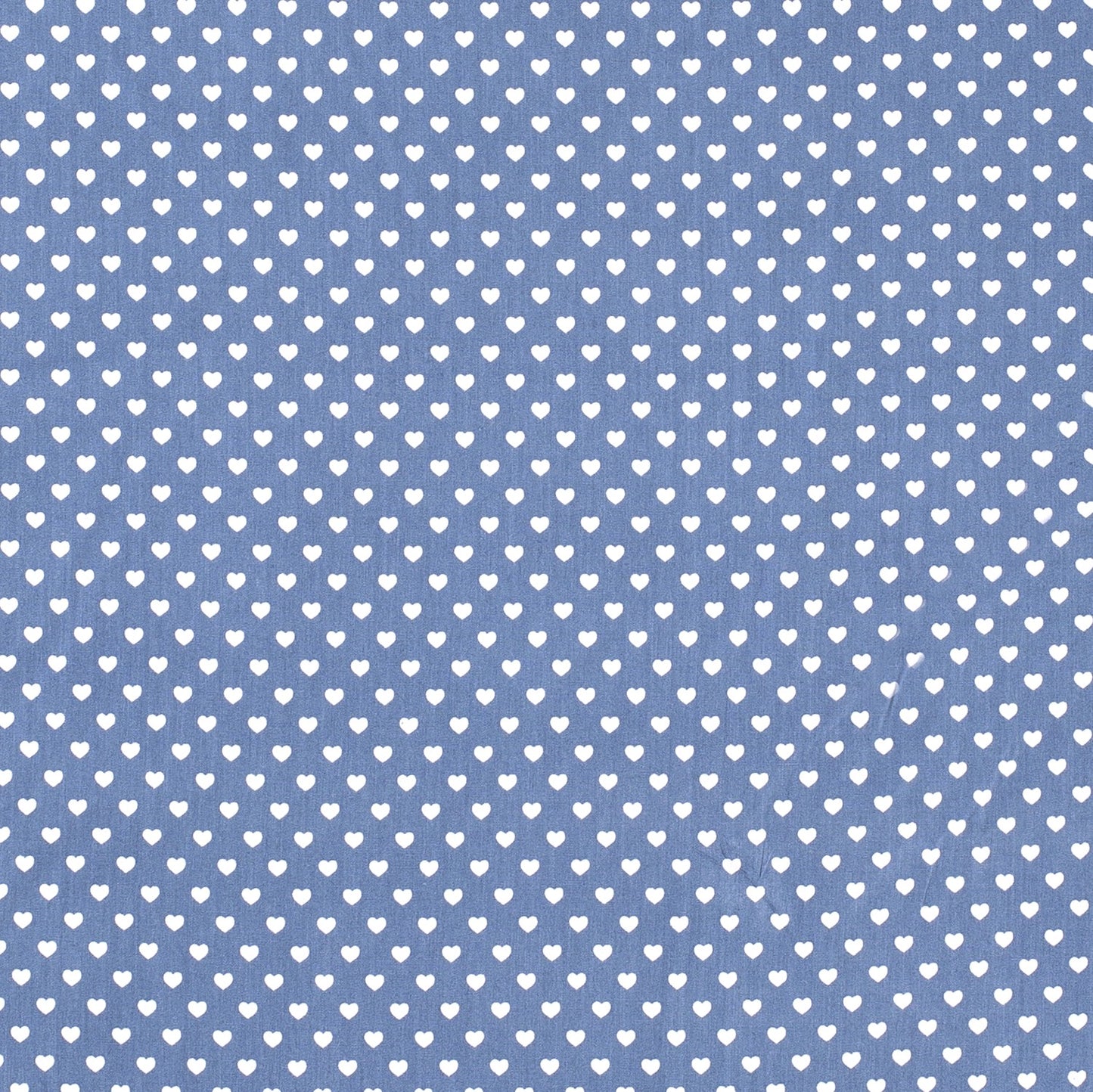 Tissu Popeline Coton Imprimé Cœur - 006