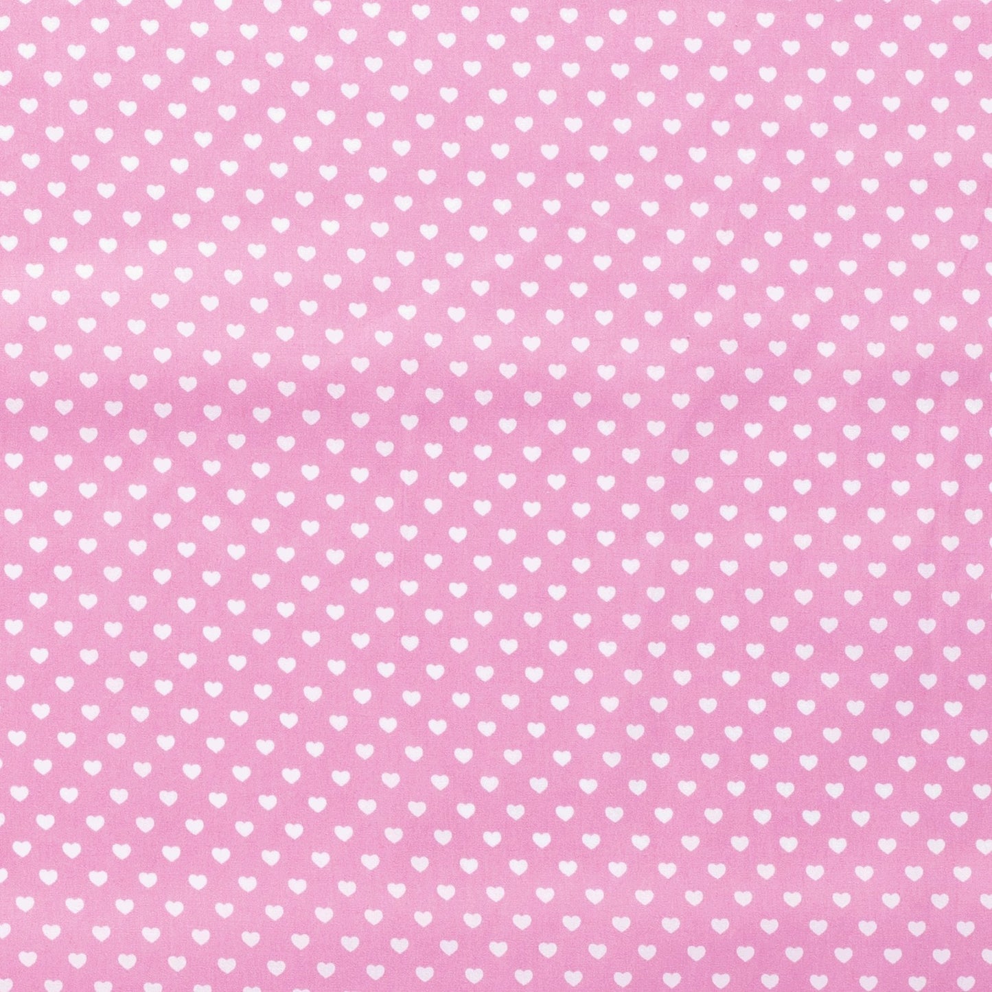 Tissu Popeline Coton Imprimé Cœur - 011