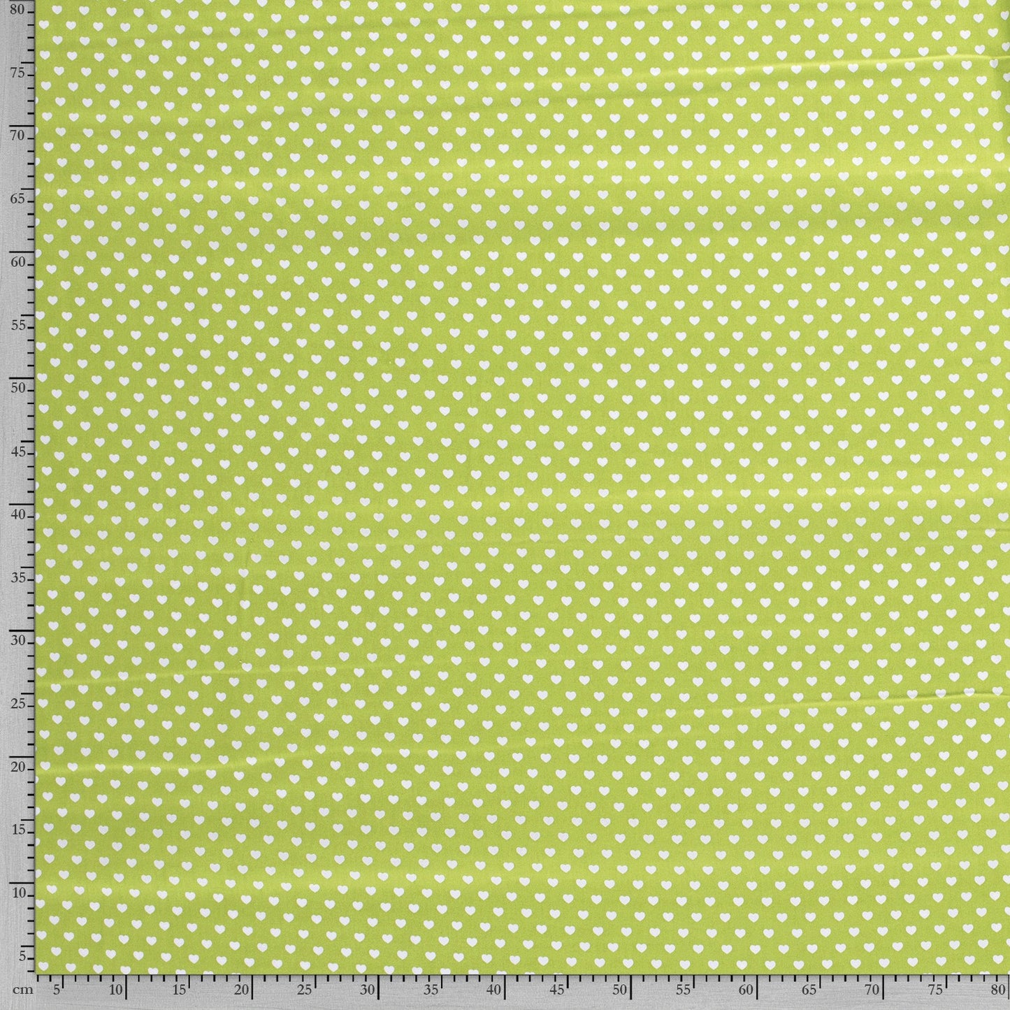 Tissu Popeline Coton Imprimé Cœur - 024
