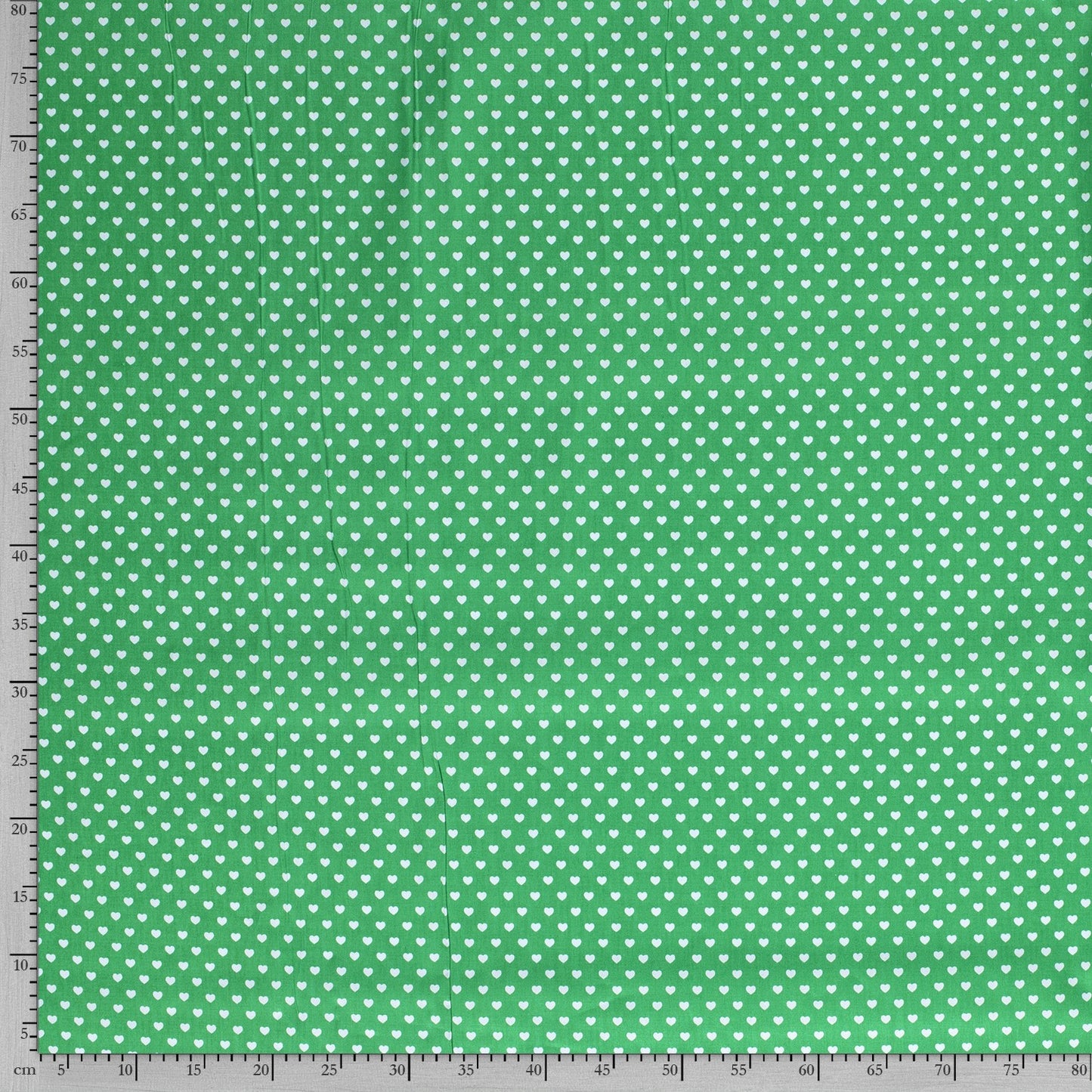 Tissu Popeline Coton Imprimé Cœur - 025