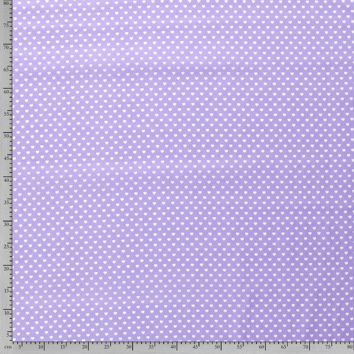 Tissu Popeline Coton Imprimé Cœur - 043