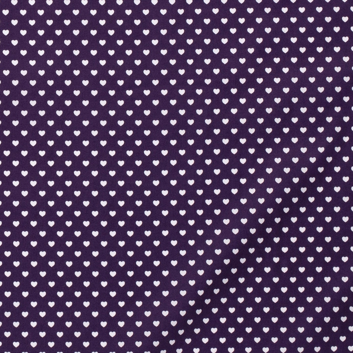 Tissu Popeline Coton Imprimé Cœur - 045