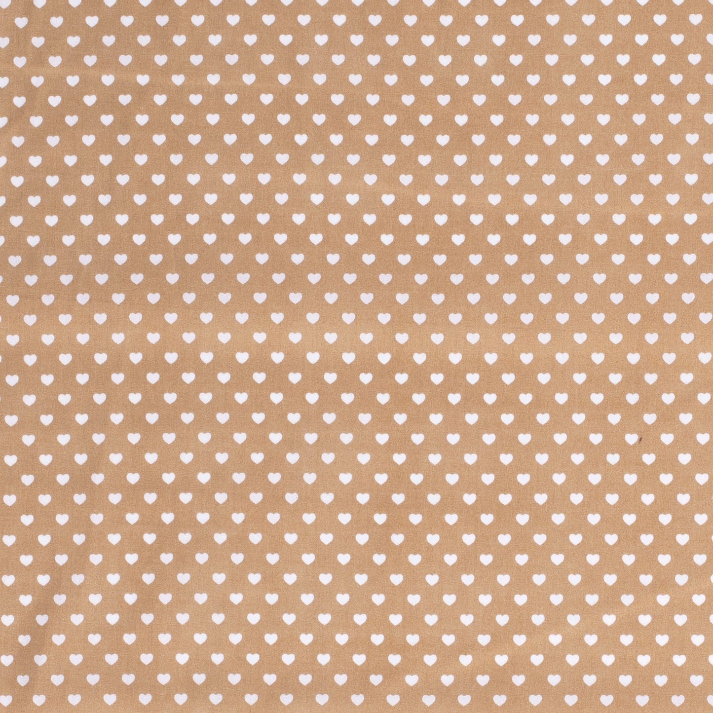 Tissu Popeline Coton Imprimé Cœur - 053